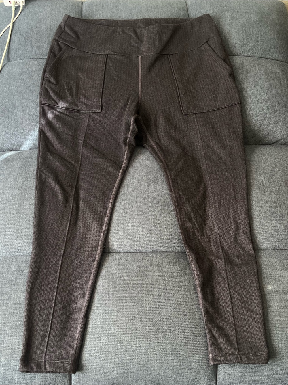 Women’s Grey Stretch Pocket Pants